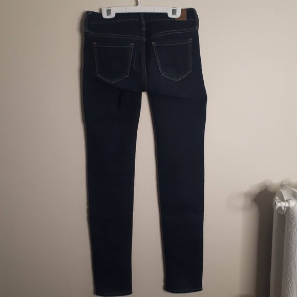 American Eagle Dark Wash Skinny Jeans - Picture 3 of 4